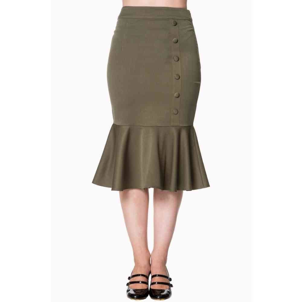 Dancing Days - HISTORY REPEATS Skirt - Green Product image